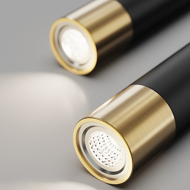 Black New Modern Island Chandelier Linear Aluminum Chandelier Lighting Fixture for Dining Room