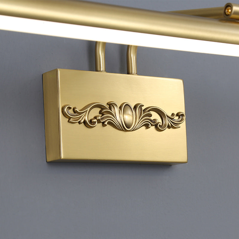 Thin-Line Metal Wall Mounted Lights Modern Wall Lighting Ideas for Bathroom
