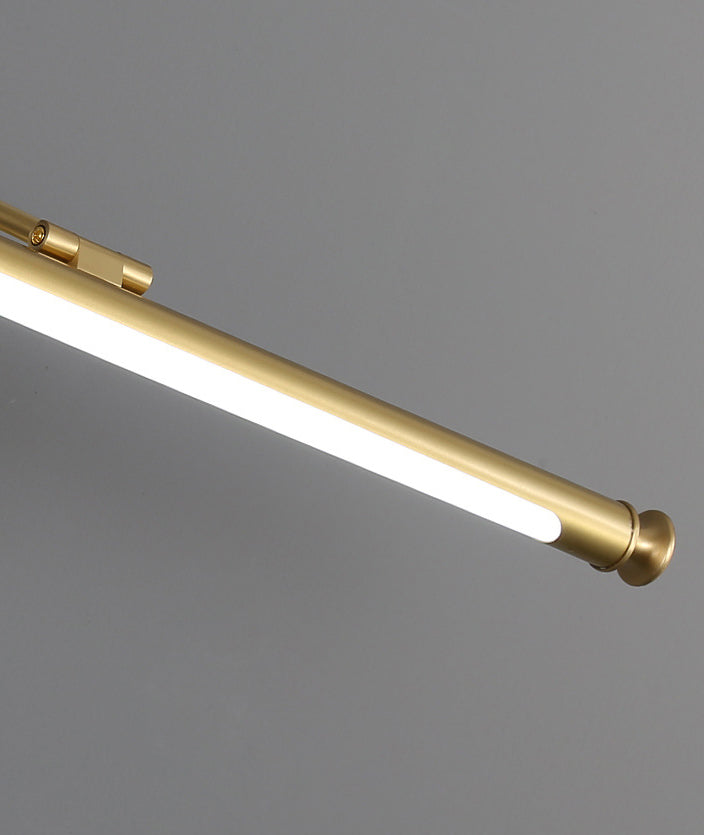 Thin-Line Metal Wall Mounted Lights Modern Wall Lighting Ideas for Bathroom