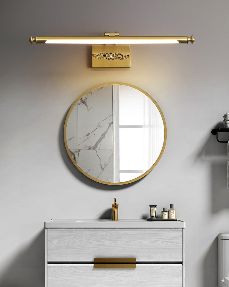 Thin-Line Metal Wall Mounted Lights Modern Wall Lighting Ideas for Bathroom