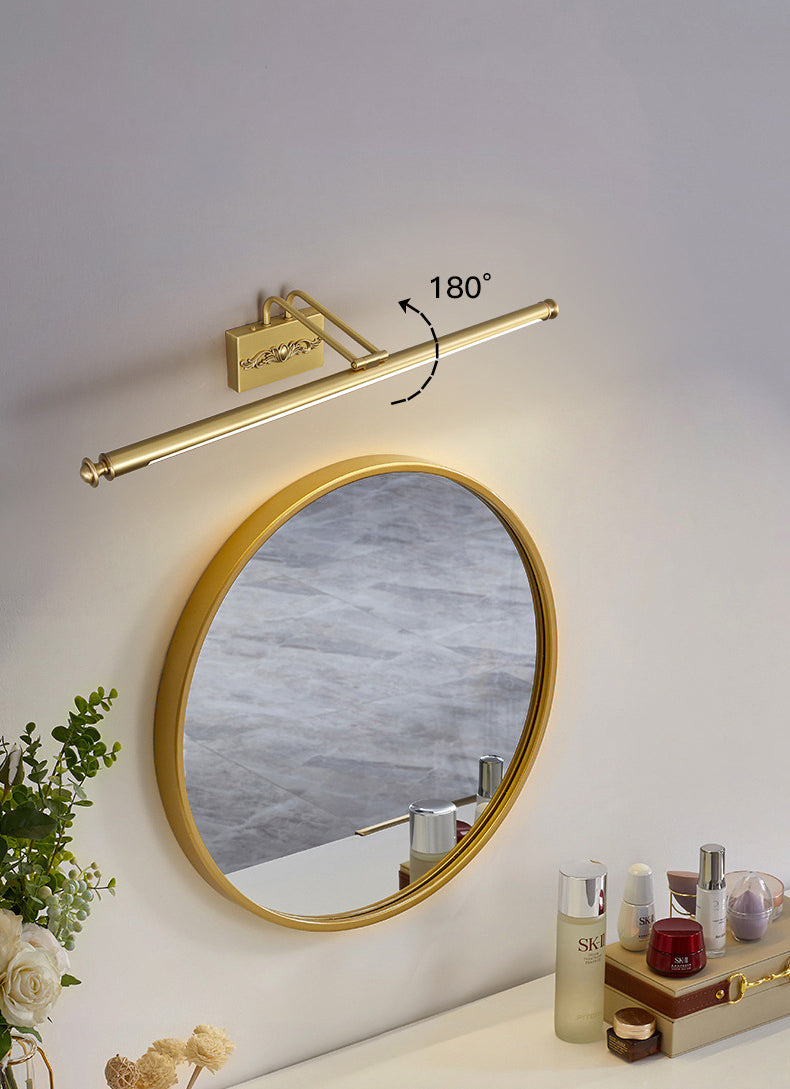 Thin-Line Metal Wall Mounted Lights Modern Wall Lighting Ideas for Bathroom