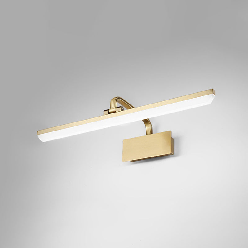 Thin-Line Metal Wall Mounted Lights Contemporary Wall Mounted Light Fixture for Bathroom