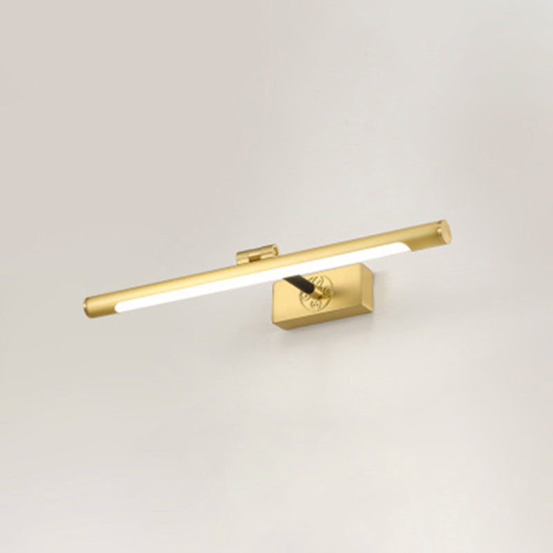 Linear Metal Wall Mounted Lights Contemporary Wall Mounted Light Fixture for Bathroom