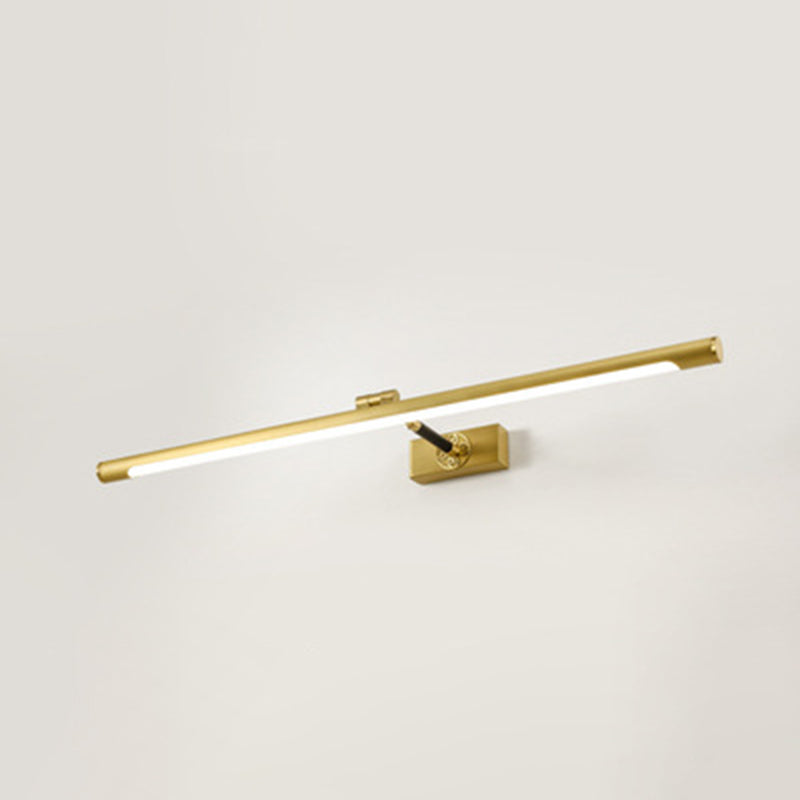 Linear Metal Wall Mounted Lights Contemporary Wall Mounted Light Fixture for Bathroom
