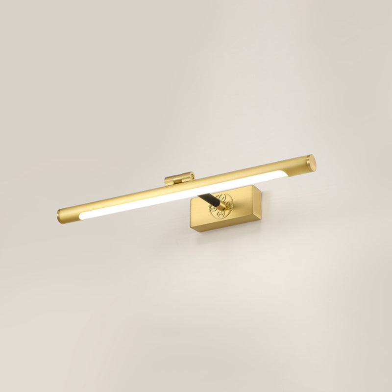 Linear Metal Wall Mounted Lights Contemporary Wall Mounted Light Fixture for Bathroom