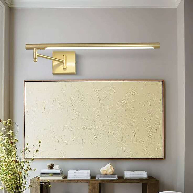 Linear Metal Wall Mounted Lights Modern Wall Mounted Light Fixture for Bathroom