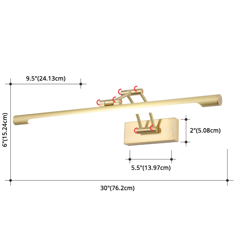 Éclairage mural mural en métal fine