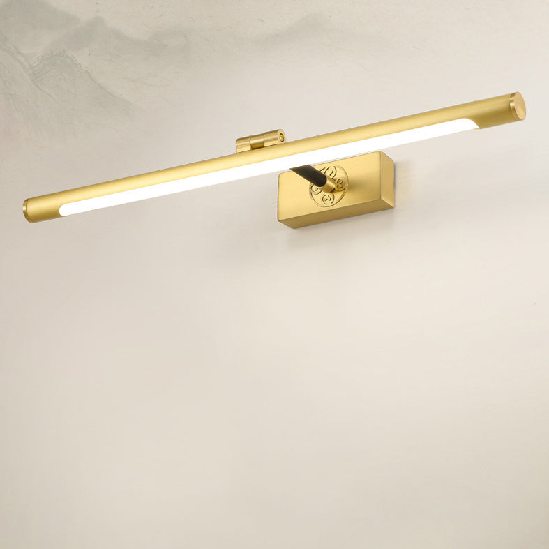 Linear Metal Wall Mounted Lights Contemporary Wall Mounted Light Fixture for Bathroom
