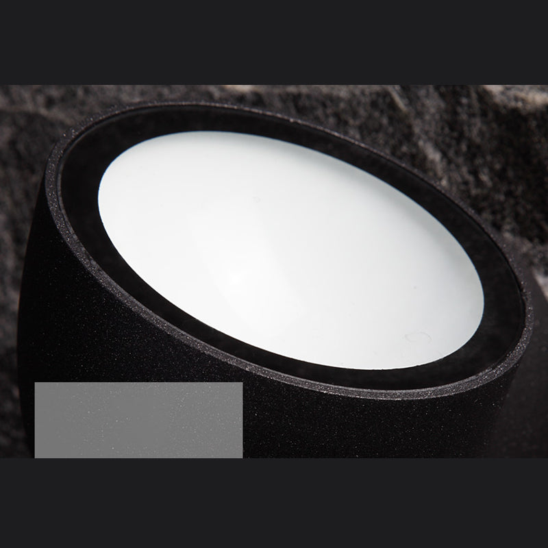 Matte Black Plumbing Pipe Wall Lamp Industrial Metal Courtyard LED Wall Sconce Light