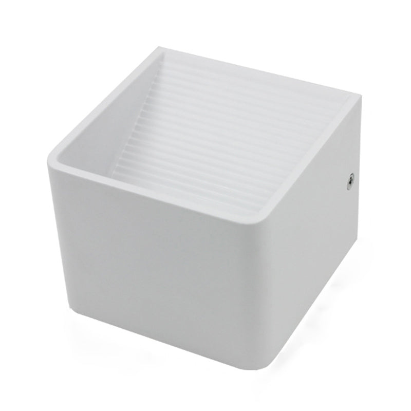 Luz de la pared LED contemporánea de la pared de la pared de cubo de aluminio para el pasaje