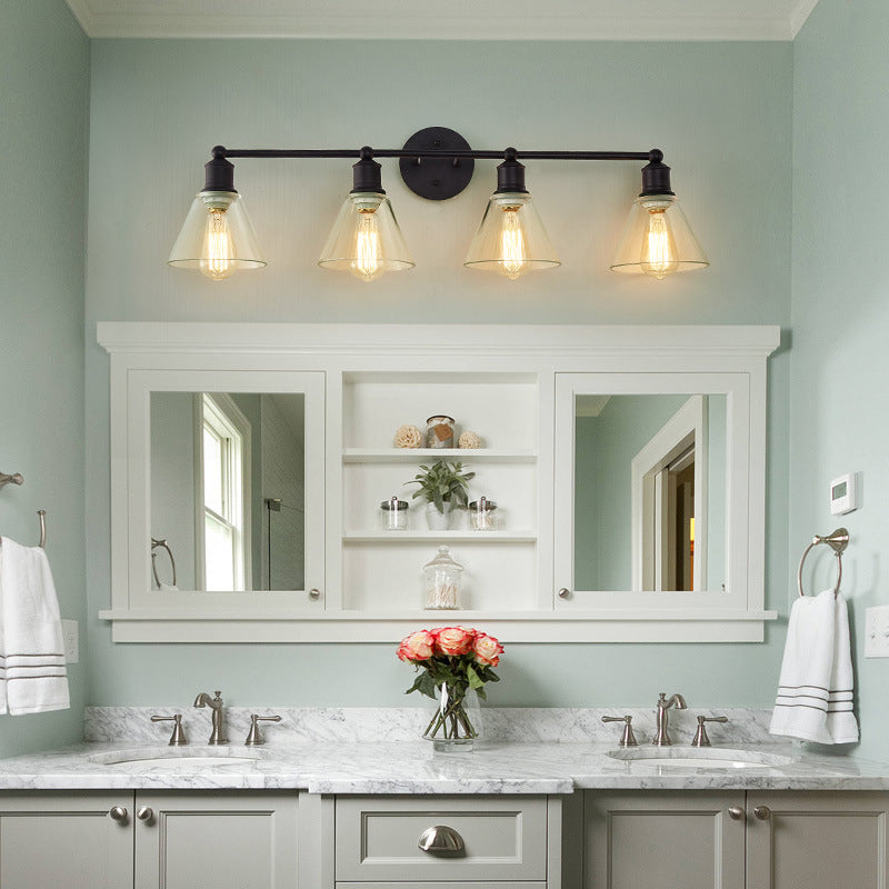 Prontine murale industriale accanto alla luce retrò vetro retrò luce da letto da letto per albergo