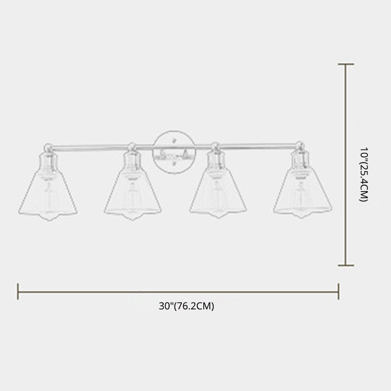 Prontine murale industriale accanto alla luce retrò vetro retrò luce da letto da letto per albergo