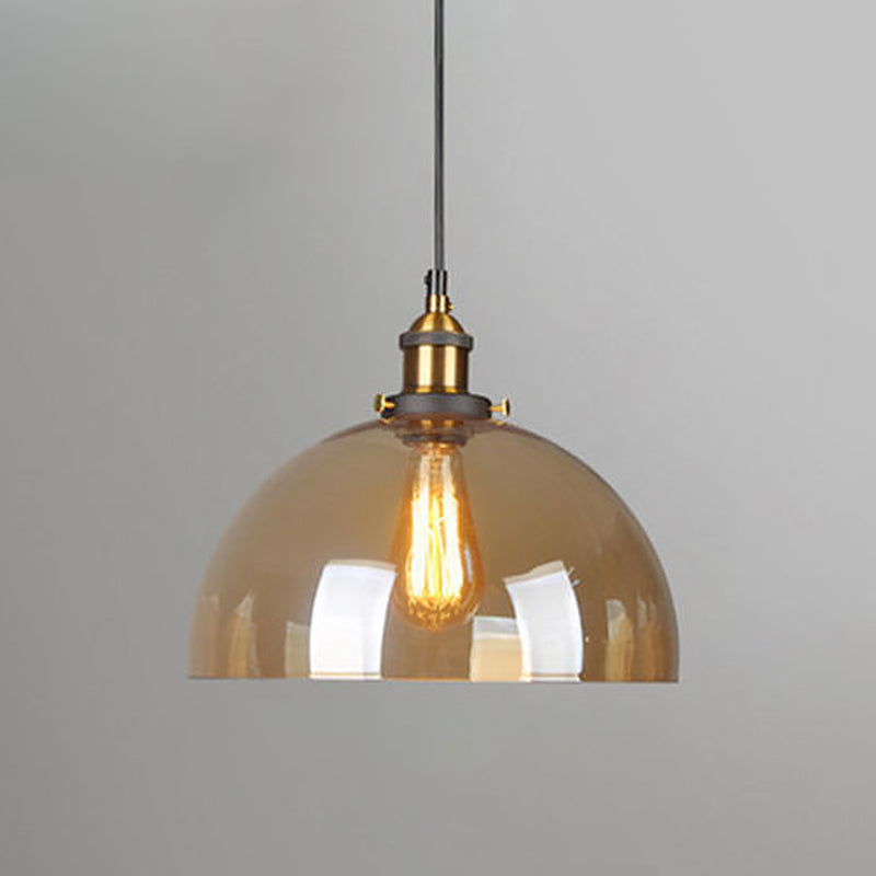 Glazen gearceerde plafondverlichting armatuur loftstijl restaurant hanglamp plafondlicht