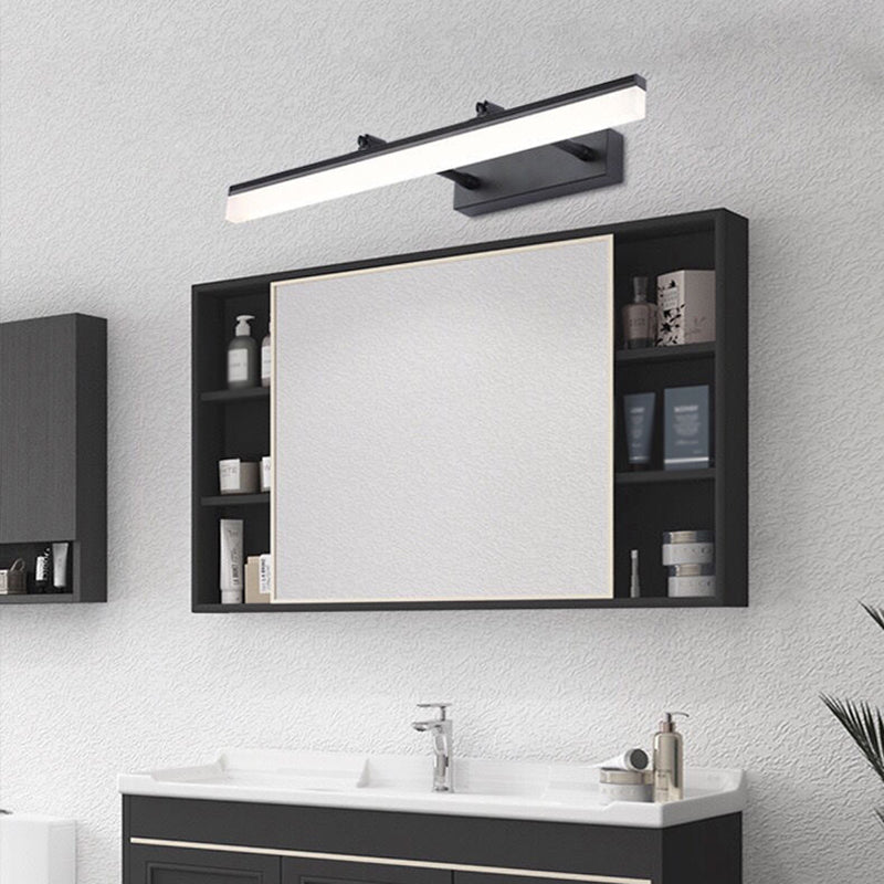 Contemporary Simplicity Linear Vanity Light Fixture Acrylic Wall Lighting Fixtures for Bathroom