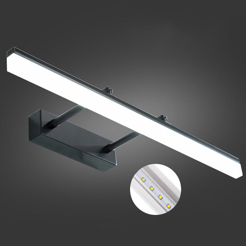 Contemporary Simplicity Linear Vanity Light Fixture Acrylic Wall Lighting Fixtures for Bathroom