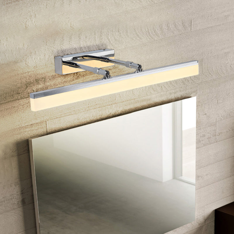 Miroir rectangulaire à style minimaliste moderne