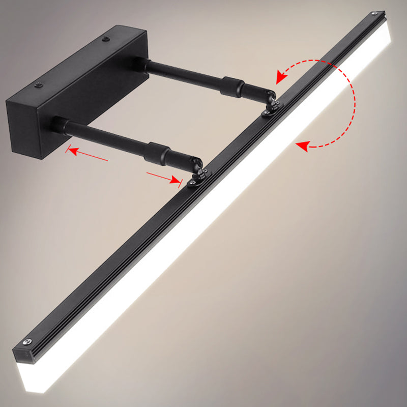 Miroir rectangulaire à style minimaliste moderne