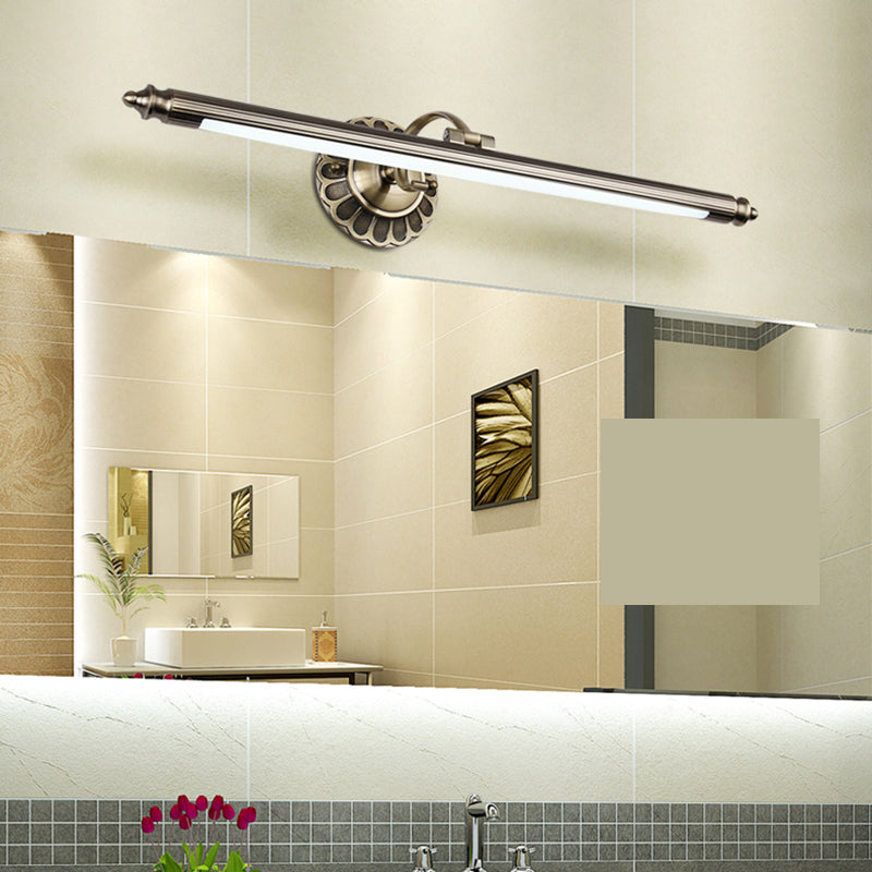 Vanity Lights Cylinder Murd Vanity Lights Metal 1 Light Flush Mount Murce MONCE