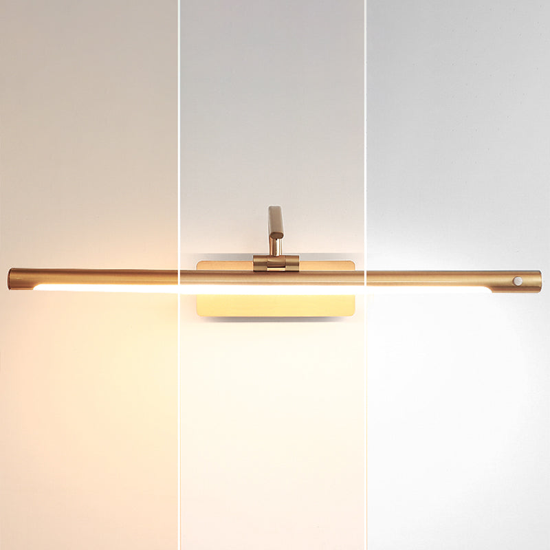 Style de style minimaliste moderne Flush Mount Murce Sronce Lampes murales en métal pour salle de bain