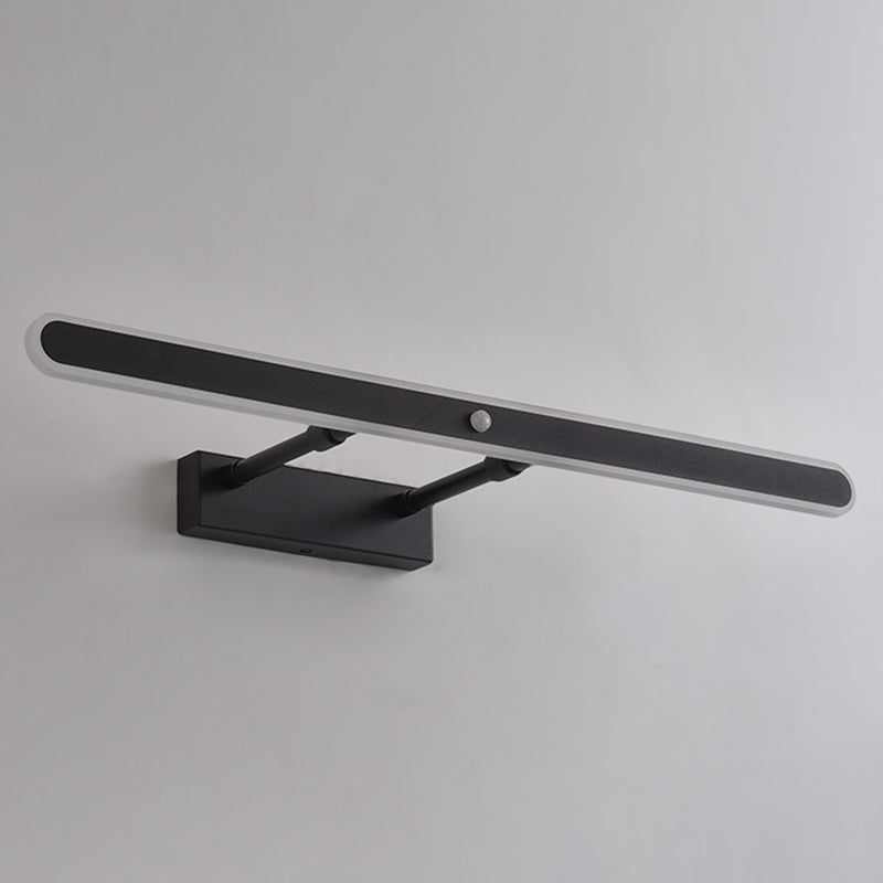 Modern Minimalist Style Streamine a semplificare le lampade a parete per vanità idee di illuminazione per vanità acriliche per il bagno