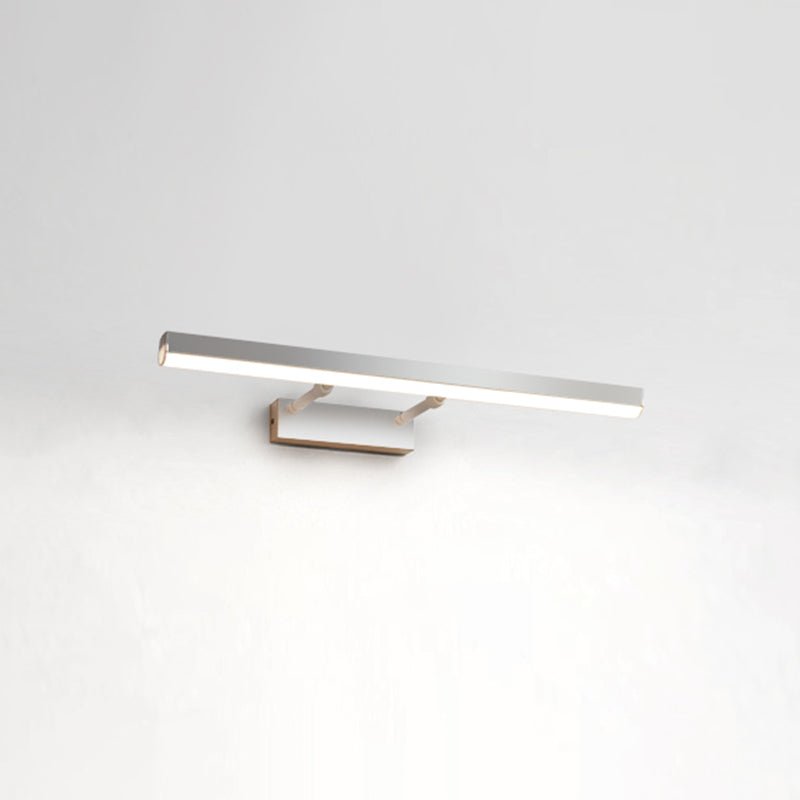 Moderner minimalistischer Stil stromlinienförmiges Waschtisch Wandleuchter Aluminium Wandleuchte für Badezimmer