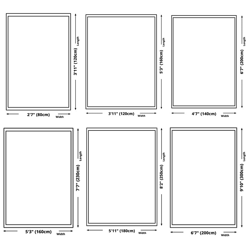 Simple Solid Color Modern Rug Polyester Color Block Splicing Area Rug Non-Slip Backing Carpet for Living Room