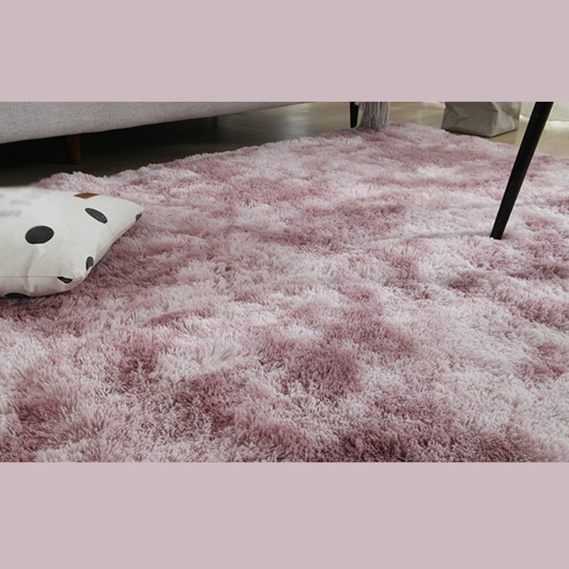 Alfombra impresa de corbata calmante contemporánea área de pelusa simple alfombra lavable amigable para la alfombra para la decoración del hogar