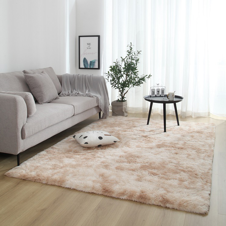 Alfombra impresa de corbata calmante contemporánea área de pelusa simple alfombra lavable amigable para la alfombra para la decoración del hogar