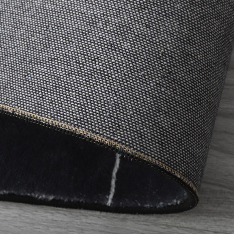 Orange Tone Modern Indoor Rug Polyester Geometric Print Carpet Easy Care Rug for Home Decoration