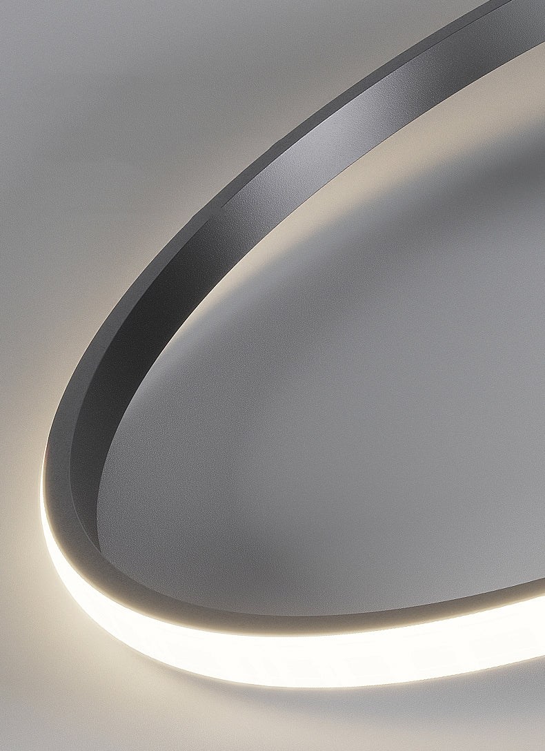 Rond métal LED encastré lampe unique chambre nouveau luminaire encastré moderne