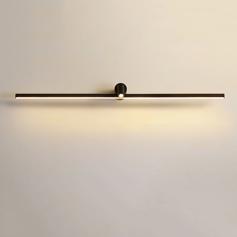 Metal Linear Vanity Lighting Simplicity LED Wall Sconce with Spotlight for Bathroom