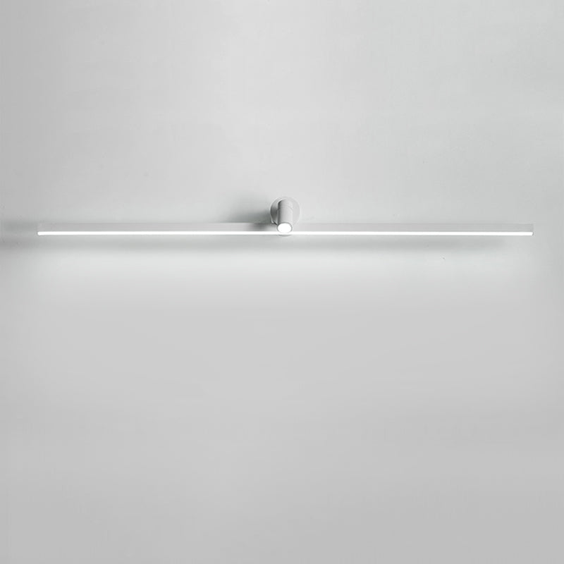 Metal Linear Vanity Lighting Simplicity LED Wall Sconce with Spotlight for Bathroom