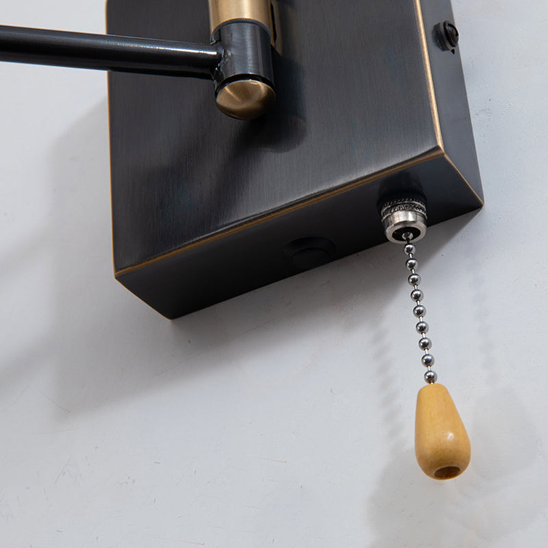 Tubular LED Bath Bar Metal LED Postmodern Vanity Wall Light with Extendable Arm