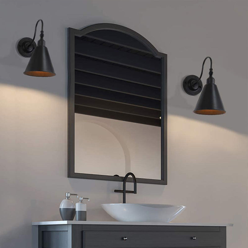 Industrie Wandleuchte neben Light Bar Shop Restaurant Beleuchtung