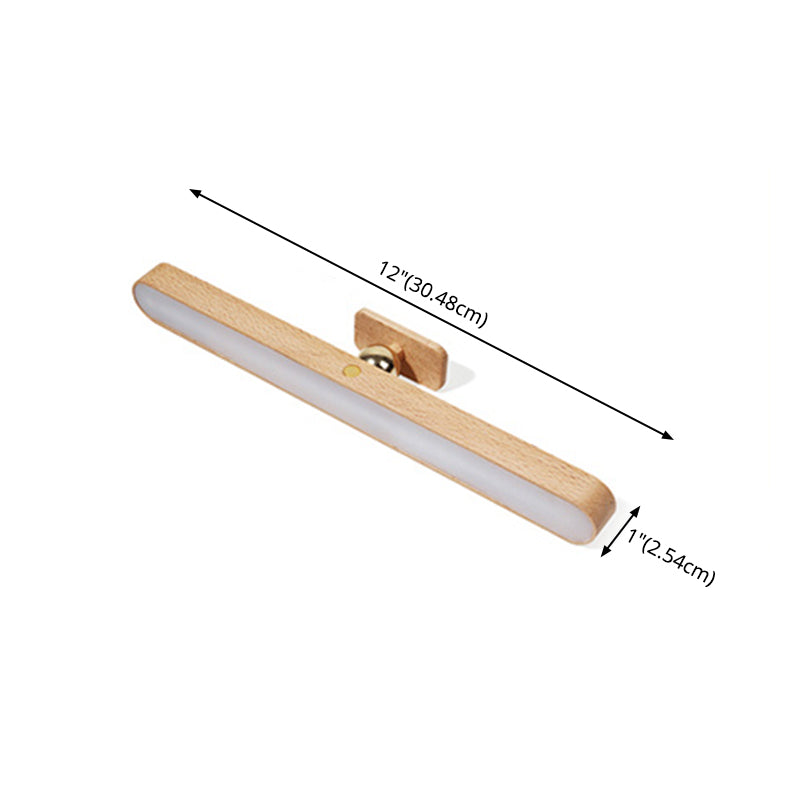 Fun a parete da muro del bagno Nordico di farsaliero a led oblunga magnetica