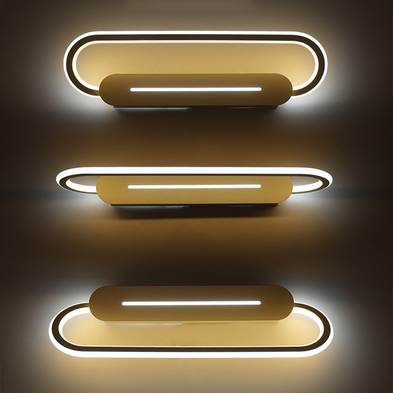 Schleifeform badezimmer Eitelkeitsleuchte Metallic Minimalist LED Wandhalterung Leuchte