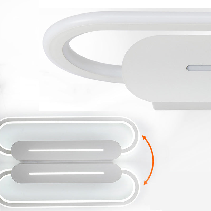 Schleifeform badezimmer Eitelkeitsleuchte Metallic Minimalist LED Wandhalterung Leuchte