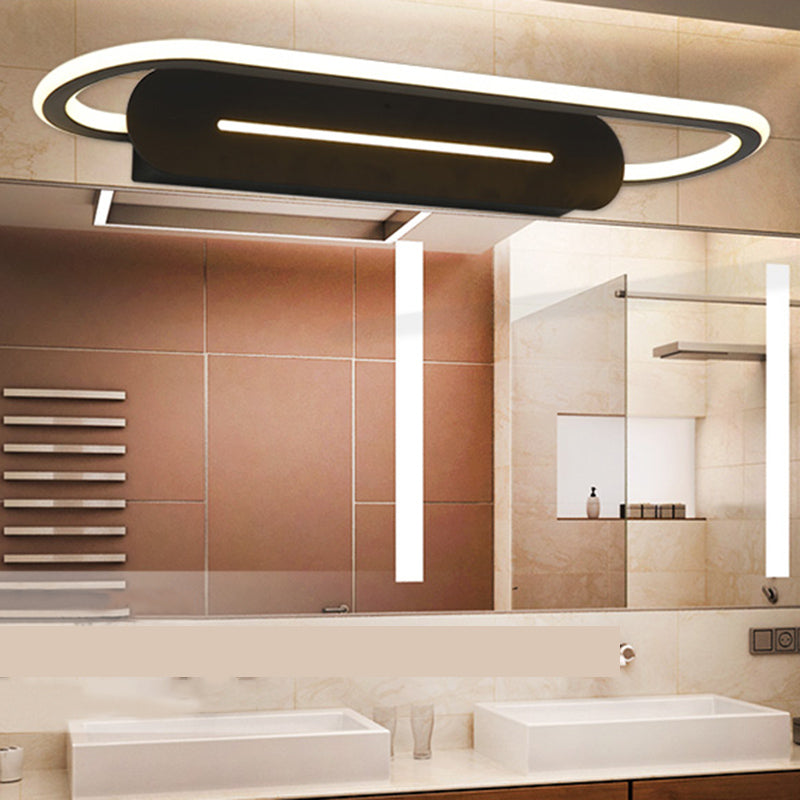 Schleifeform badezimmer Eitelkeitsleuchte Metallic Minimalist LED Wandhalterung Leuchte