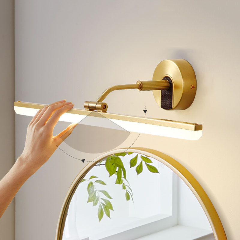 Modern LED Wall Sconce Metal Toilet Light Mirror Light Dresser Light