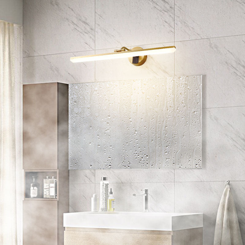 Modern LED Wall Sconce Metal Toilet Light Mirror Light Dresser Light