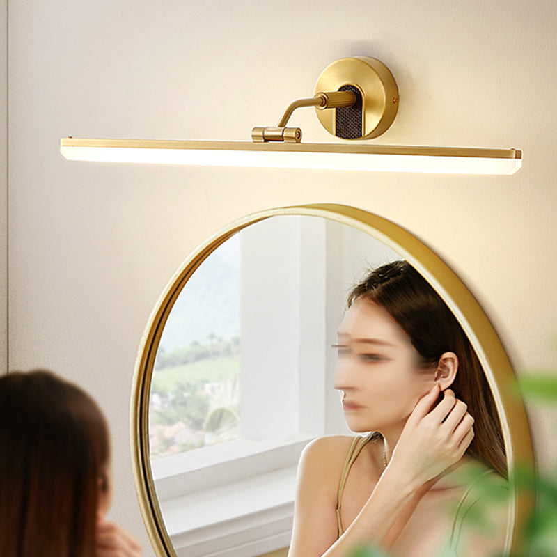 Modern LED Wall Sconce Metal Toilet Light Mirror Light Dresser Light