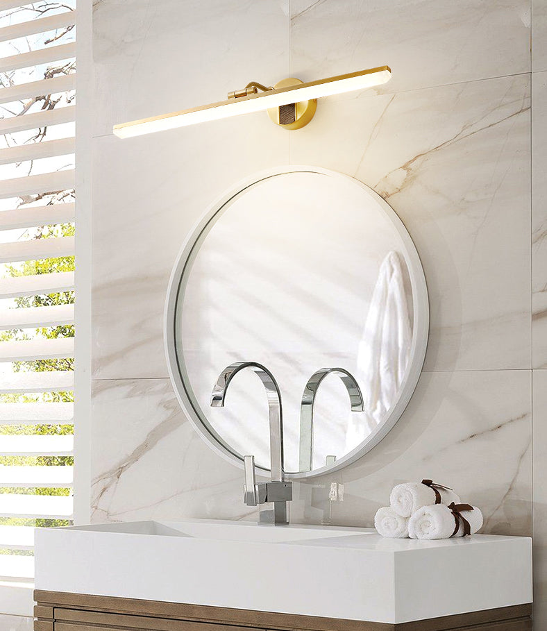 Modern LED Wall Sconce Metal Toilet Light Mirror Light Dresser Light