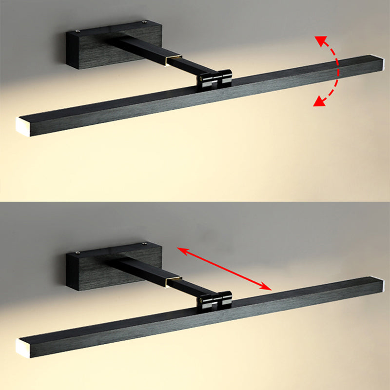 Modern Adjustable Wall Sconce LED Light Toilet Light Mirror Light