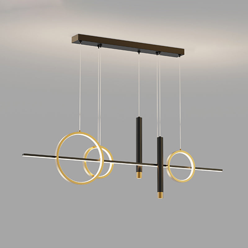 2 Spotlights Nuovi pendenti per isole moderni Lampada Lineare LED LED per sala da pranzo