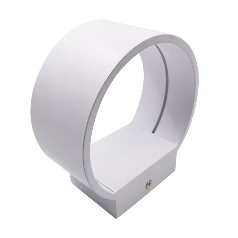 Cylinder 1-Light Modern Sconce Light LED Aluminum Wall Lighting Ideas for Bedroom