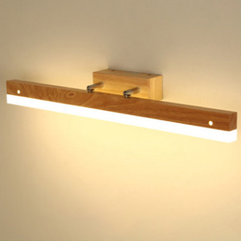 Contemporary Simplicity Linear Vanity Light Fixture Acrylic Wall Lighting Fixtures for Bathroom