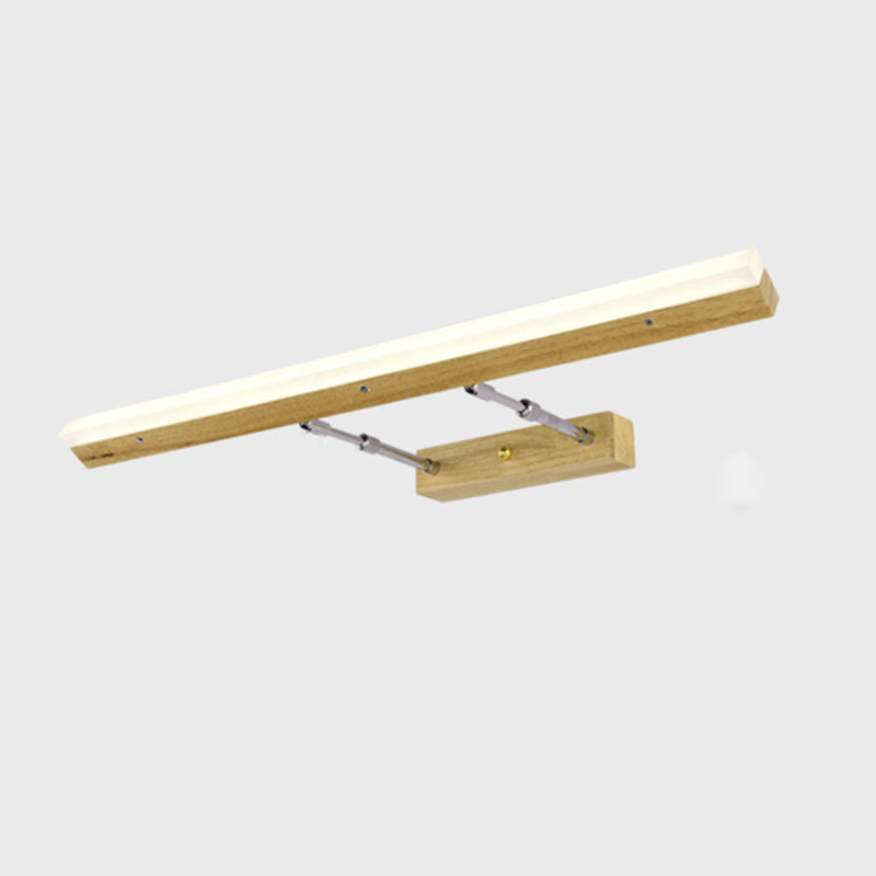 Contemporary Simplicity Linear Vanity Light Fixture Acrylic Wall Lighting Fixtures for Bathroom