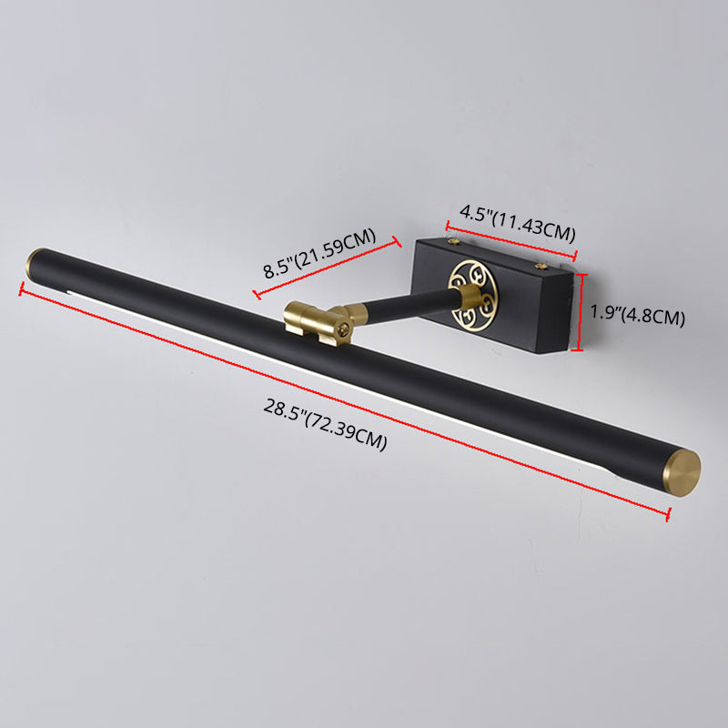 Moderne Einfachheit verlängerte Eitelkeitsleuchte Acryl -Wandbeleuchtung für Badezimmer