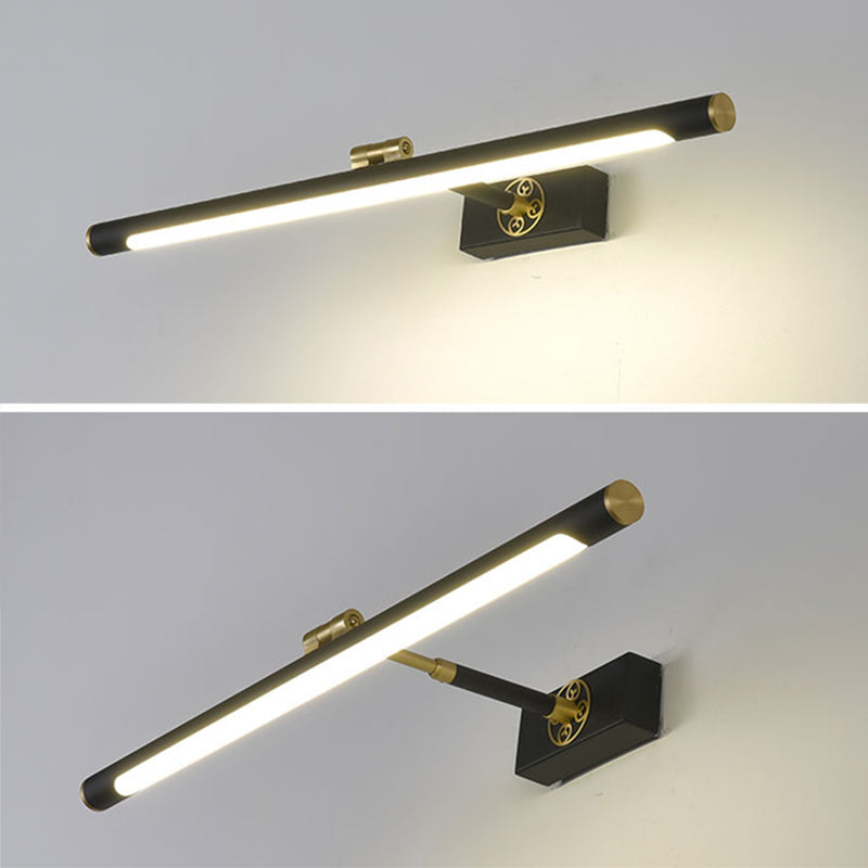 Moderne Einfachheit verlängerte Eitelkeitsleuchte Acryl -Wandbeleuchtung für Badezimmer