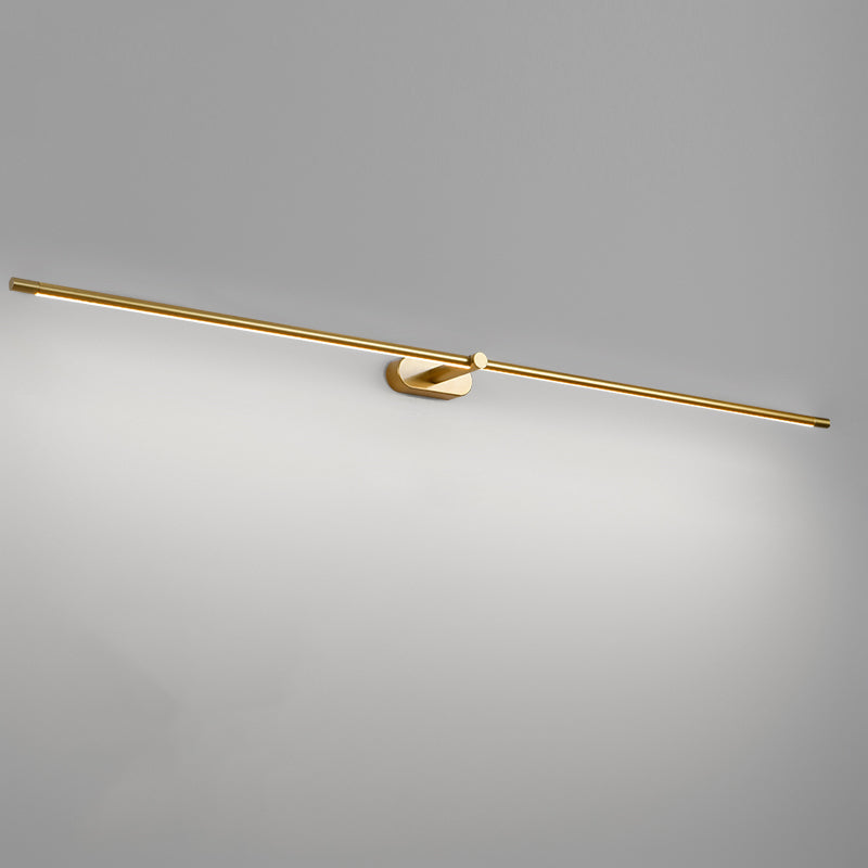 Moderne minimalistische LED -Wandleuchter Aluminium Lineare Wandlampe mit Acrylschatten